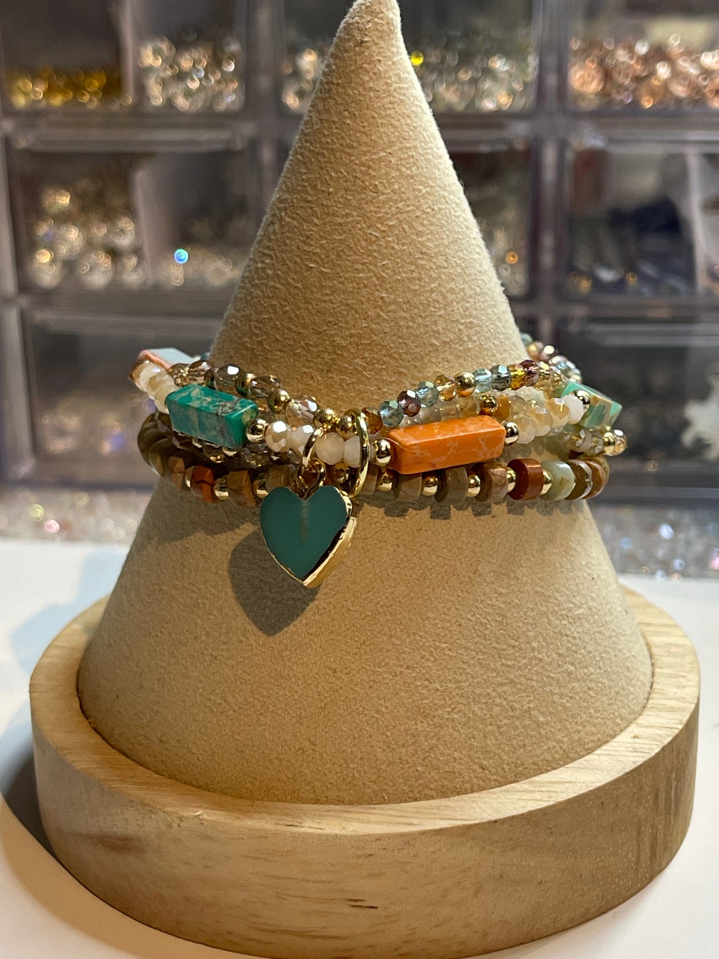 Bohemian style (Boho style) bracelets